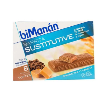 Barres Toffee Substitutives Bimanán - Snack Sain | Kermatone