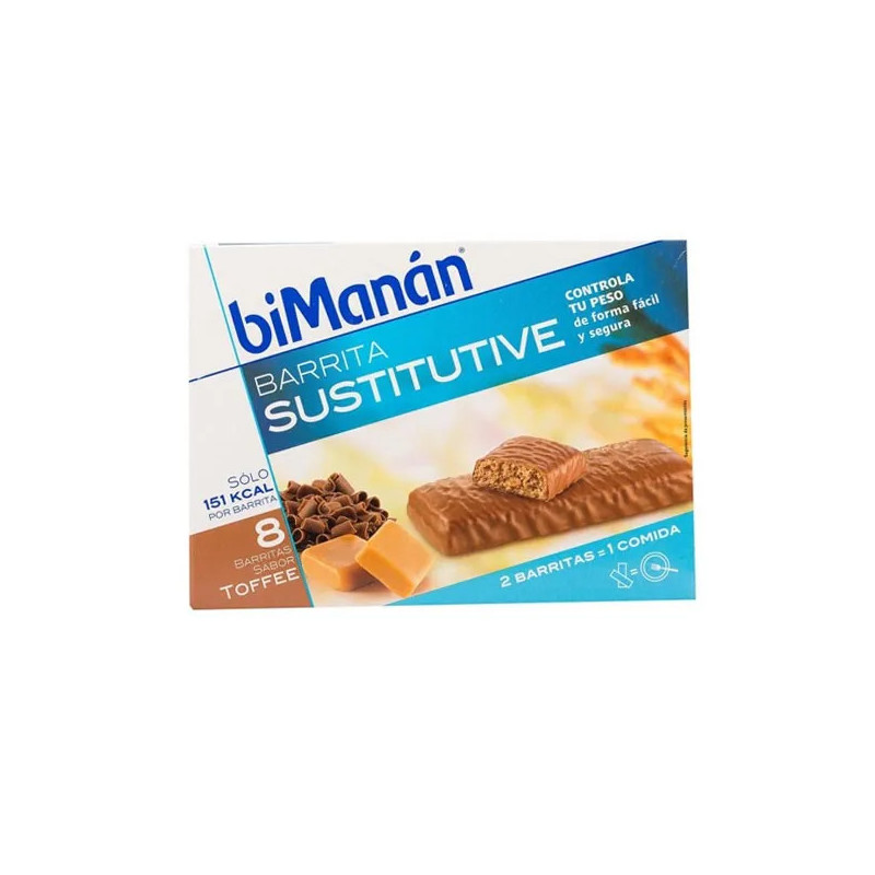 Barres Toffee Substitutives Bimanán - Snack Sain | Kermatone
