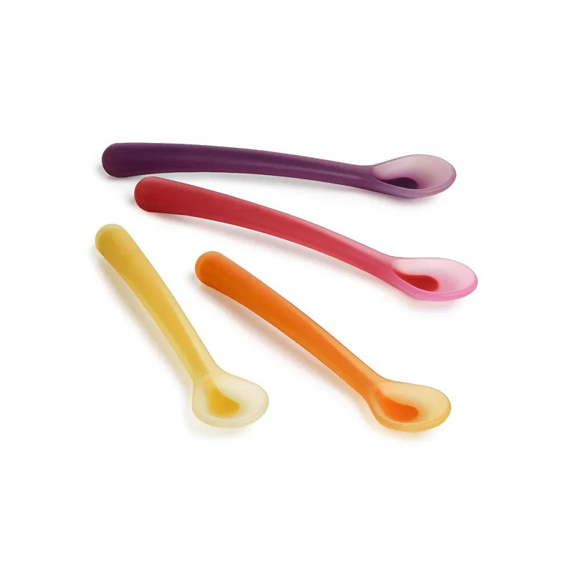 Suavinex Cuchara De Silicona - Cuillère douce pour bébé | Kermatone