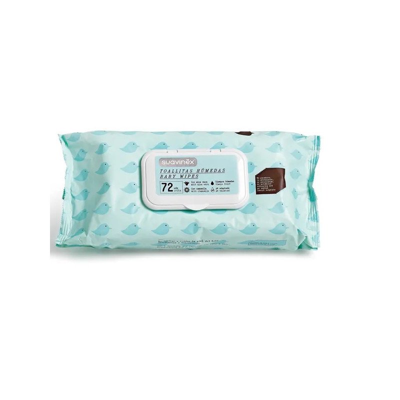 Lingettes Humides Suavinex - Nettoyage Doux | Kermatone