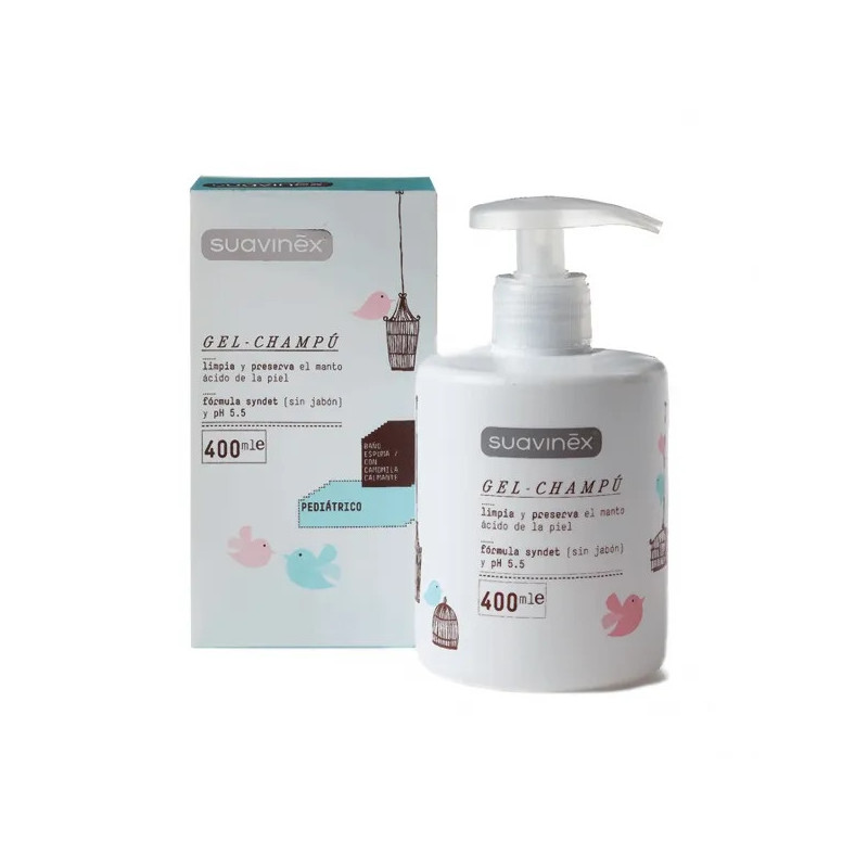 Suavinex Shampoo Gel 400ml - Douceur et Hydratation | Kermatone