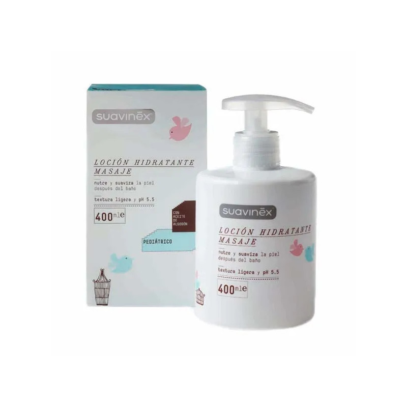 Lotion Hydratante Suavinex Massage 400ml - Kermatone