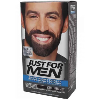 Teinture Just For Men Moustache Et Barbe Noir - Kermatone