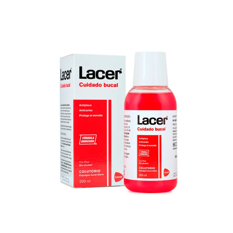 Lacer Bain De Bouche 200ml - Haleine Fraîche & Protection Kermatone