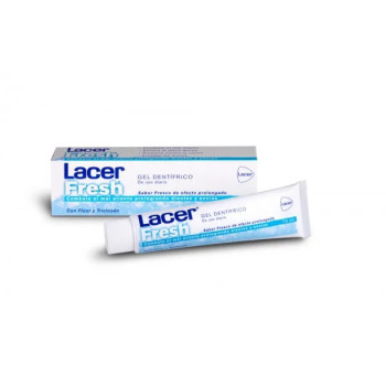 Dentifrice Gel Frais Lacer 75ml - Hygiène et fraîcheur Kermatone