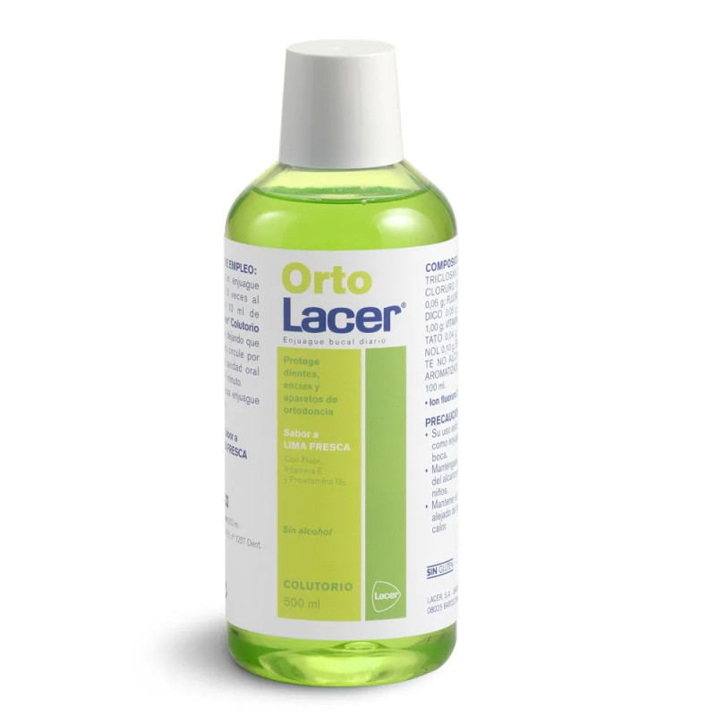 Bain De Bouche Citron Vert Ortolacer 500ml - Kermatone