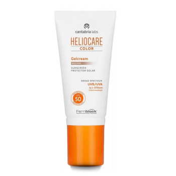 Heliocare Color Crème Gel Marron SPF50 - Protection Solaire Kermatone