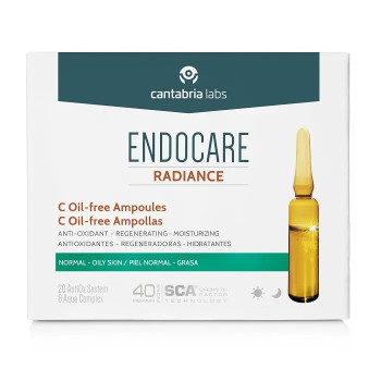 Ampoules Endocare C Sans Huile - Éclat et Hydratation | Kermatone