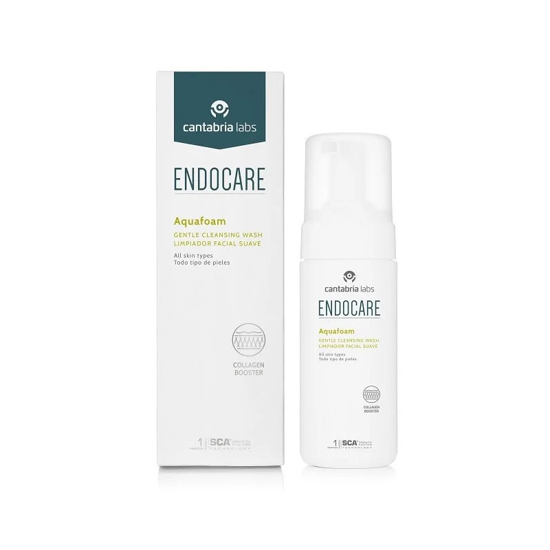 Endocare Aquafoam Mousse Nettoyante Visage 125ml - Kermatone