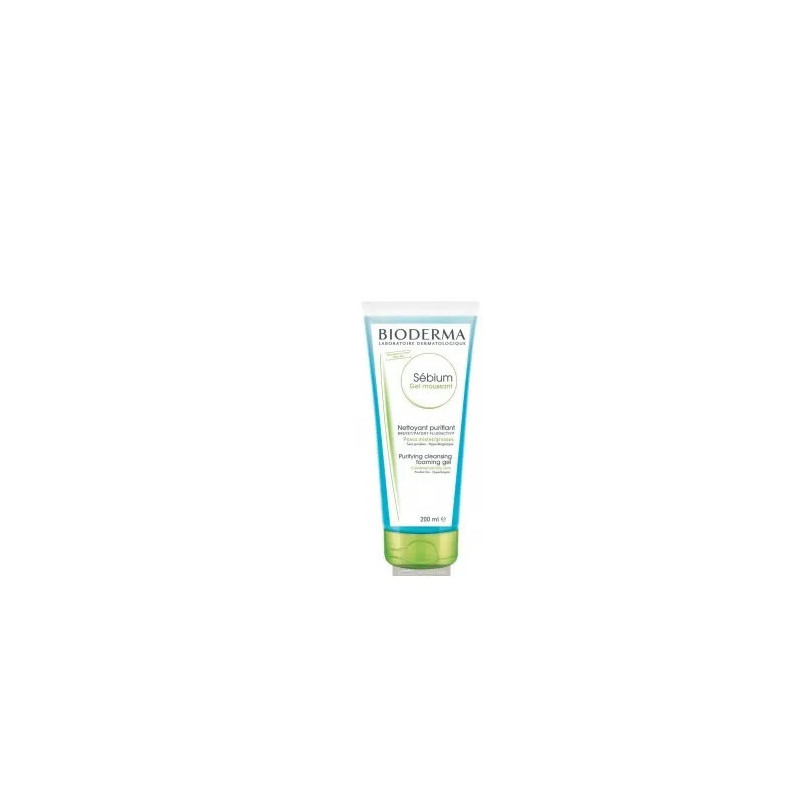 Bioderma Sebium Gel Moussant 200ml - Nettoyage Efficace | Kermatone