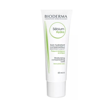 Bioderma Sebium Hydra 40ml - Hydratation Équilibrante | Kermatone