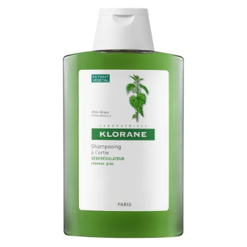Klorane Shampooing Séborégulateur À L Ortie 400ml | Kermatone