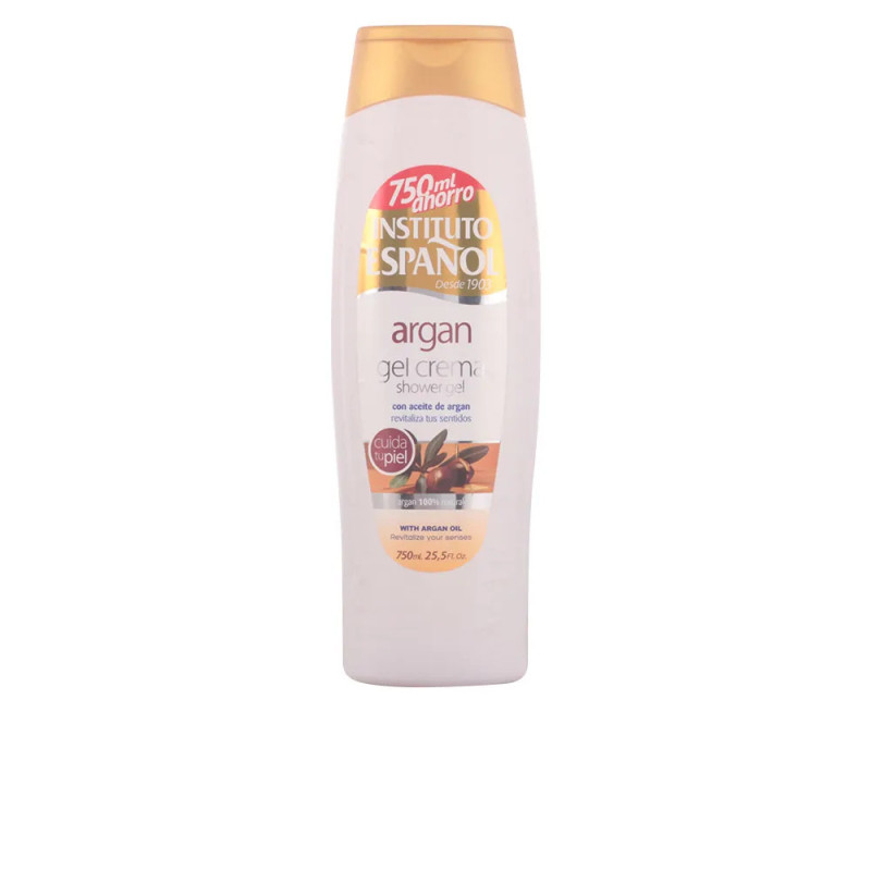Gel Douche Argan Crémeux 750ml - Hydratation Instantanée | Kermatone
