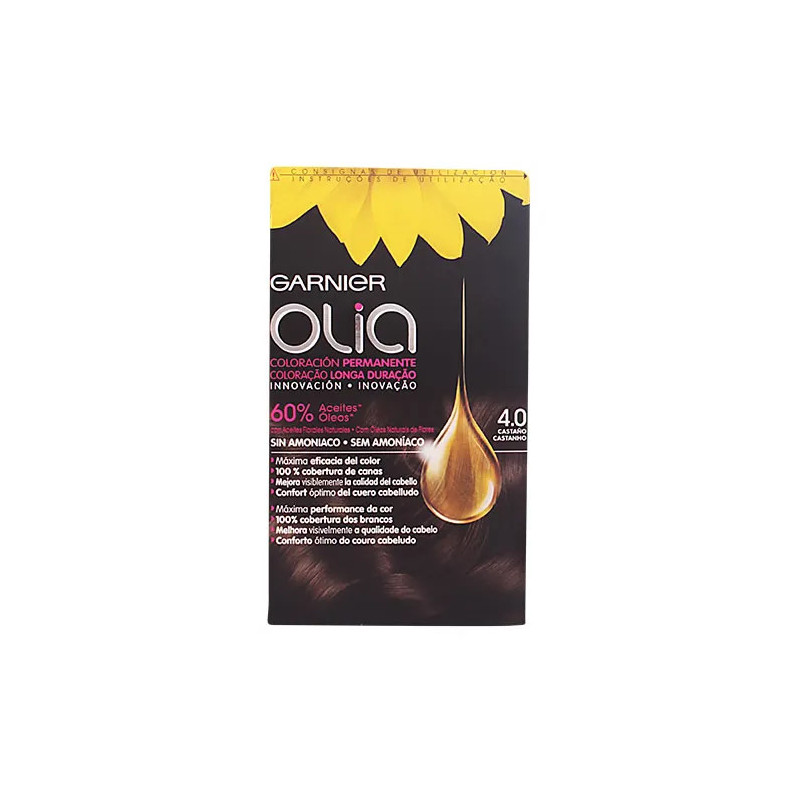 Garnier Olia Coloration Permanente Marron 4,0 - Kermatone