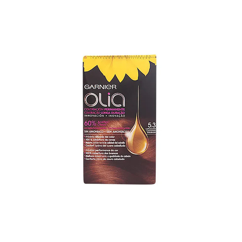 Coloration Garnier Olia 5,3 Capuccino - Luxe & Brillance | Kermatone