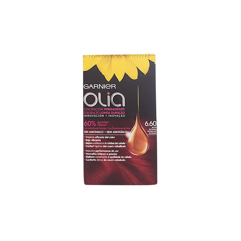 Garnier Olia Coloration Permanente Rouge Foncé - Kermatone