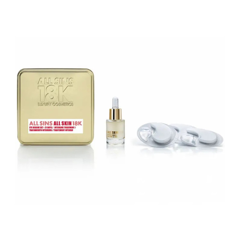 All Sins 18k Eye Rescue - Traitement Contour Des Yeux Kermatone