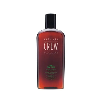 American Crew 3 In 1 Tea Tree - Nettoyage et Fraîcheur Kermatone
