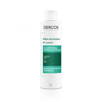Vichy Dercos Sebum Control Shampooing - Régulez votre sébum | Kermatone
