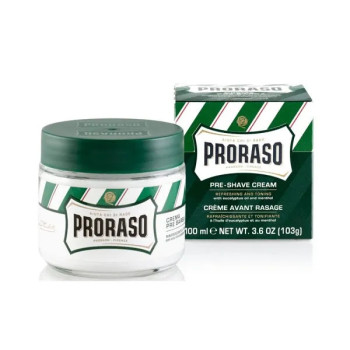 Proraso Green Crème Avant Rasage 100ml - Kermatone