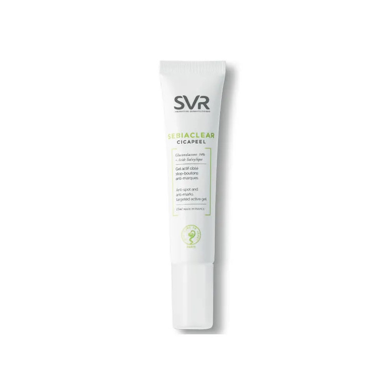 SVR Sebiaclear Cicapeel 15ml - Soin Anti-Imperfections Kermatone