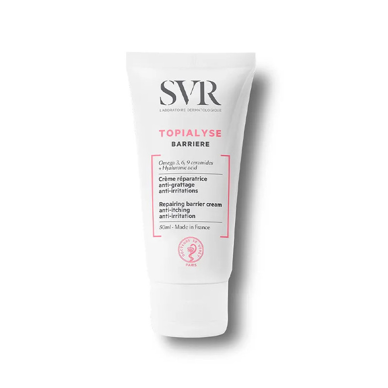 SVR Topialyse Crème Barrière 50ml - Protection & Hydratation Kermatone