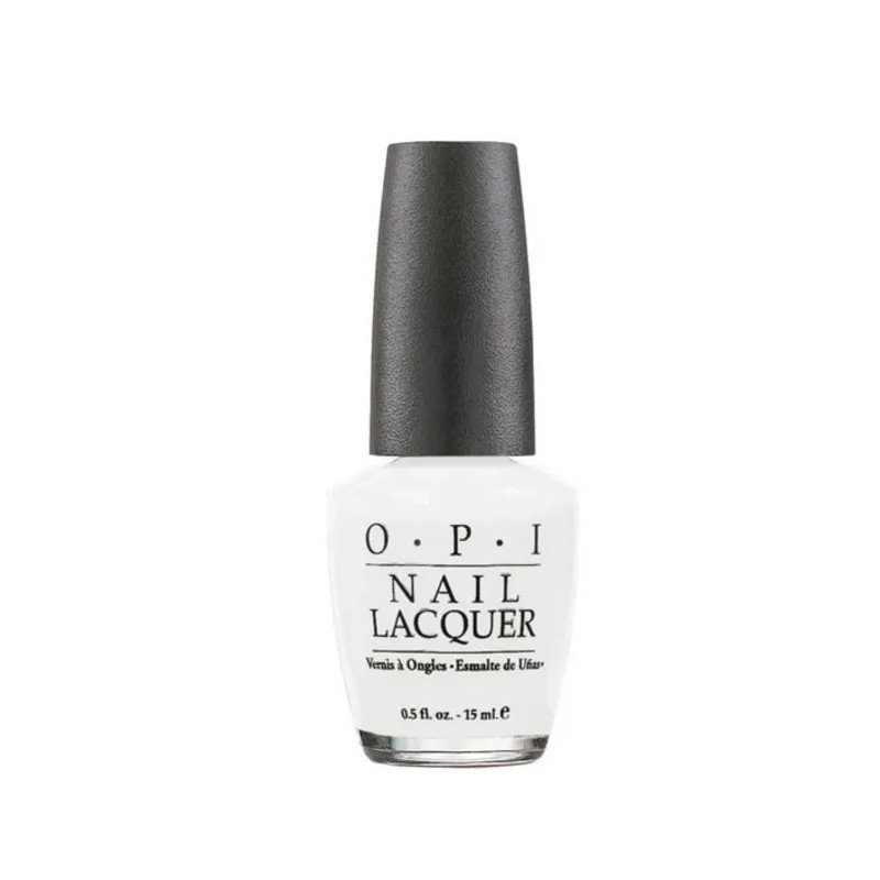 Opi Nail Lacquer Alpine Snow 15ml - Vernis Éclatant | Kermatone