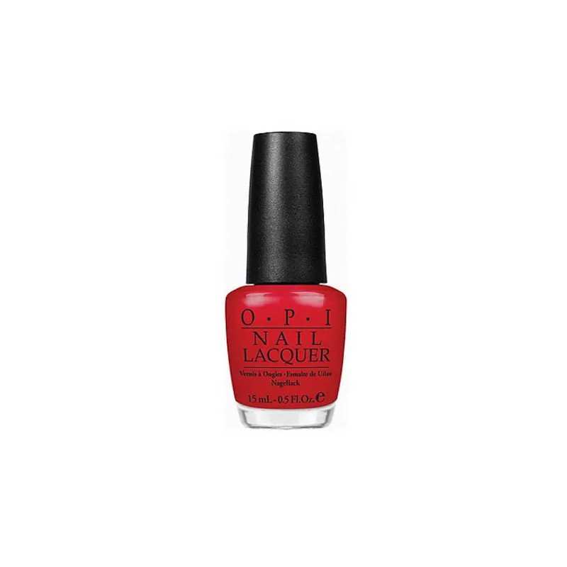 Opi Nail Lacquer Nlz13 So Hot It Berns - Vernis Rouge Éclatant | Kermatone