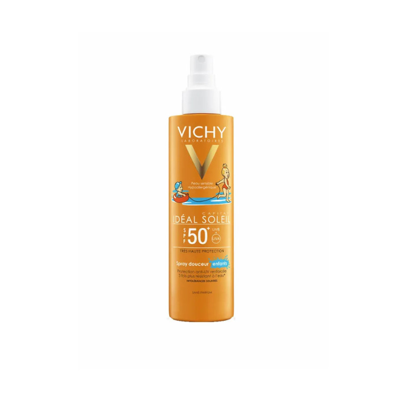 Spray Solaire Enfant Vichy SPF50 - Protection Optimale Kermatone