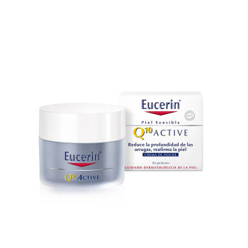 Eucerin Q10 Active Crème Nuit 50ml - Soin Anti-Âge Efficace | Kermatone