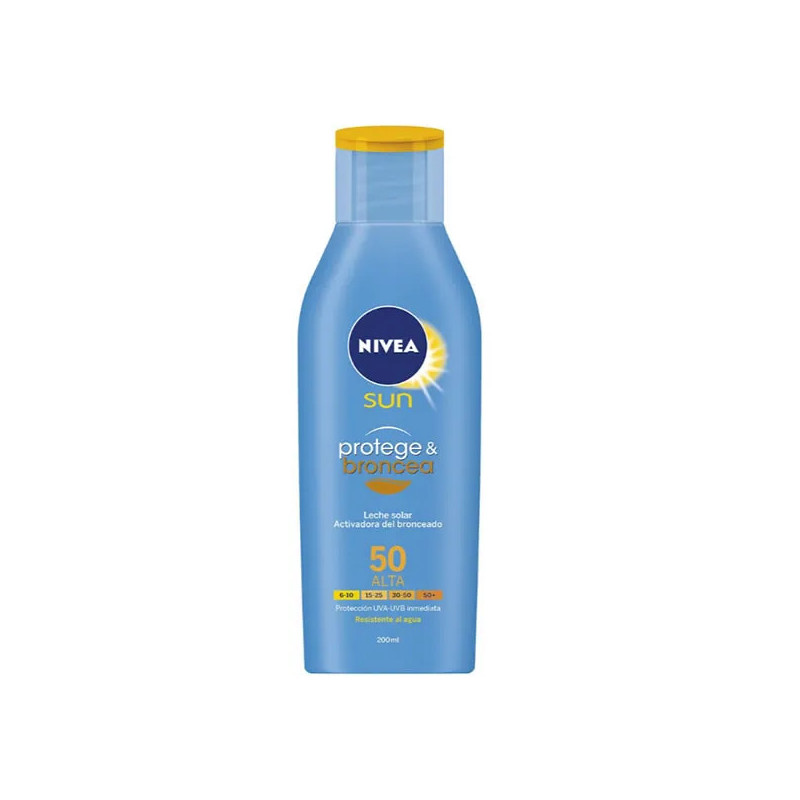 Nivea Sun Lait Protecteur SPF50 - Bronzage en toute sécurité | Kermatone