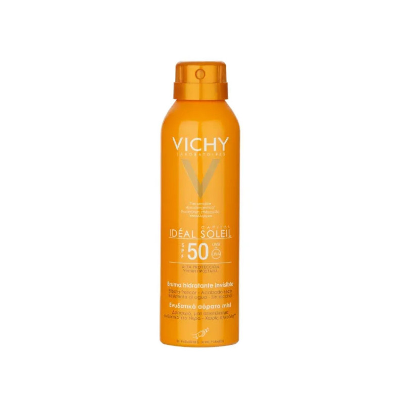 Brume Hydratante Invisible SPF50 - Vichy Ideal Soleil | Kermatone