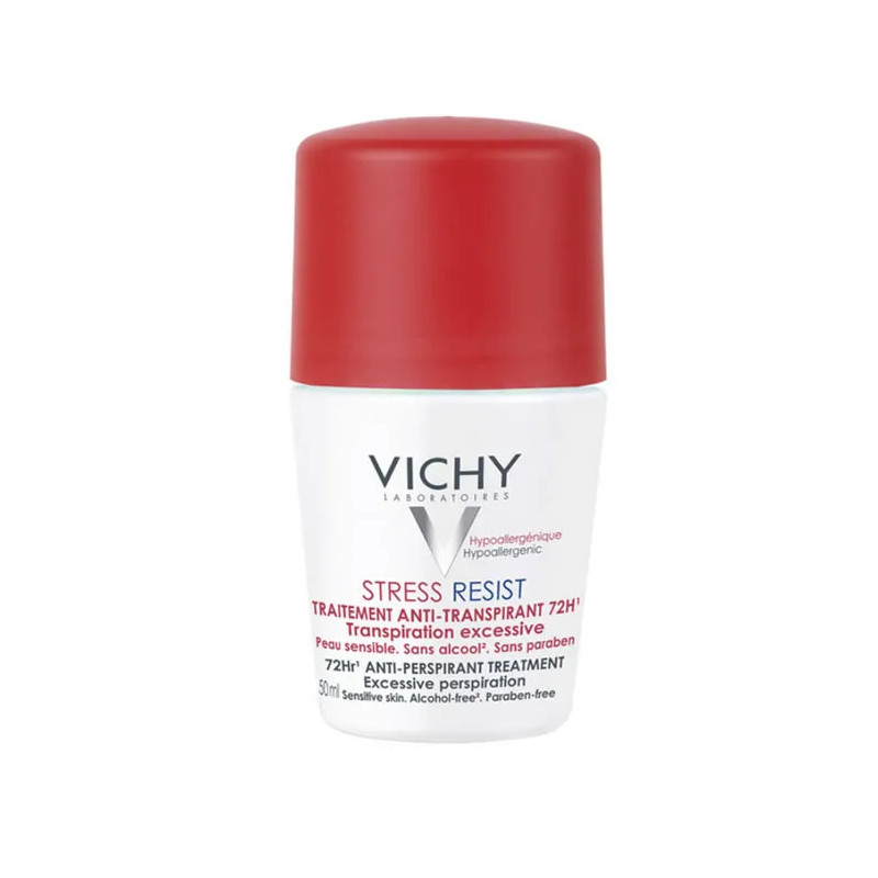 Vichy Déodorant Detranspirant Intensif 72h Roll On - Kermatone