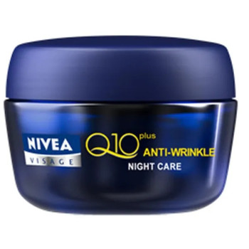 Nivea Q10 Plus Soin De Nuit Anti Rides - Eclat Nocturne | Kermatone