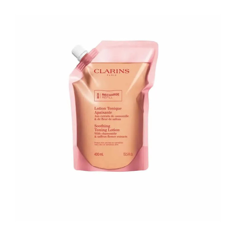 Clarins Lotion Tonique Apaisante 400ml - Soin doux Kermatone