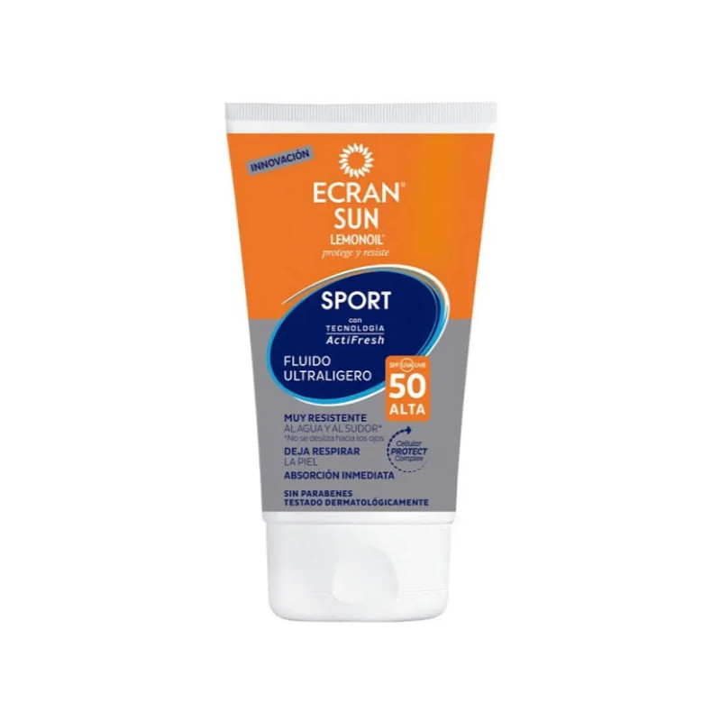 Protection solaire légère SPF50 Ecran Sun Lemonoil Kermatone