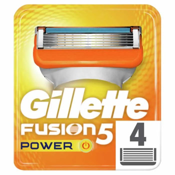 Gillette Fusion Power 4 Lames - Rasage Confortable Kermatone