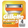 Gillette Fusion Power 4 Lames - Rasage Confortable Kermatone