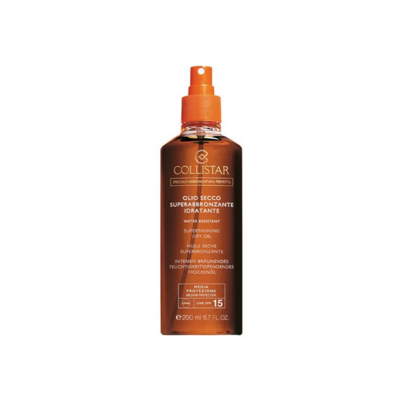Collistar Super Huile Sèche Bronzante SPF15 - Kermatone