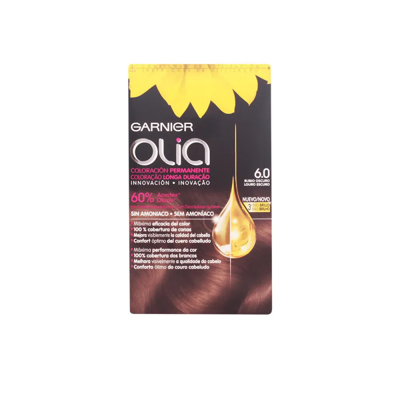 Garnier Olia 6.0 Blonde Foncée - Coloration Brillante | Kermatone