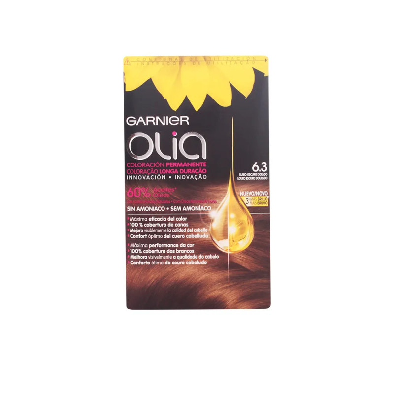 Garnier Olia Coloration Permanente 7,3 Golden Dark Blonde - Kermatone