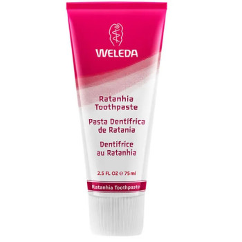 Weleda Pâte Dentifrice Au Ratanhia 75ml - Kermatone