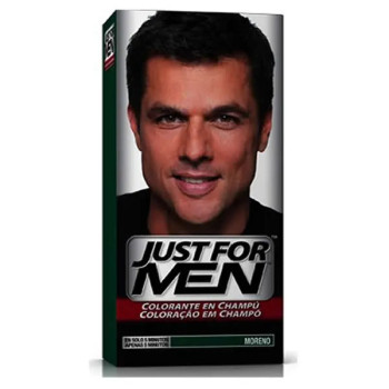 Just For Men Shampoing Colorant Châtain Foncé - Kermatone