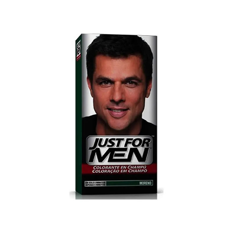 Just For Men Shampoing Colorant Châtain Foncé - Kermatone