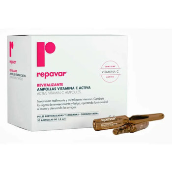 Ampoules Vitamine C Actives Repavar - Éclat & Vitalité | Kermatone