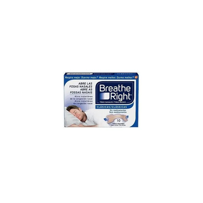 Breathe Right Bandes Nasales - Respirer Mieux avec Kermatone
