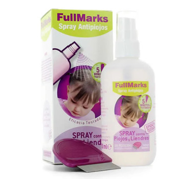 Full Marks Spray Anti Poux 150ml - Efficacité rapide | Kermatone