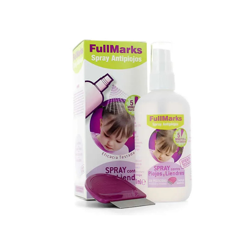Full Marks Spray Anti Poux 150ml - Efficacité rapide | Kermatone