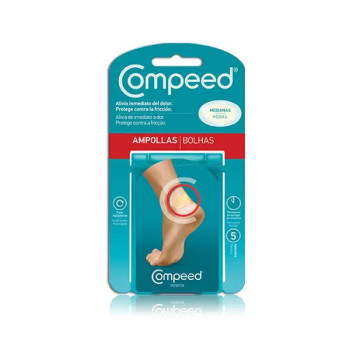 Compeed Pansement Ampoules Moyen Format - Soulagement rapide Kermatone