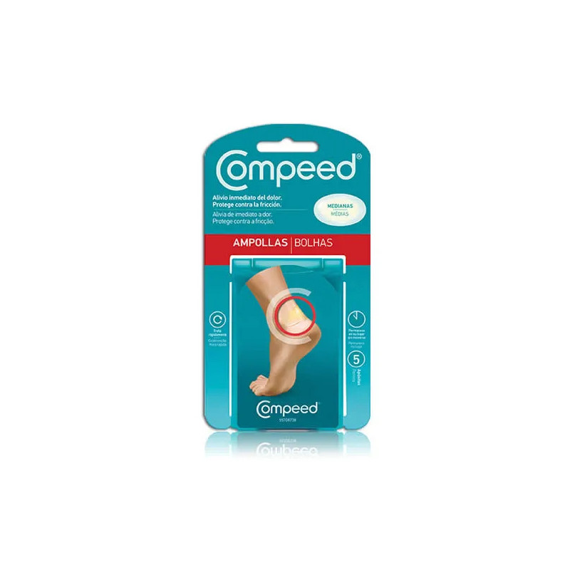 Compeed Pansement Ampoules Moyen Format - Soulagement rapide Kermatone